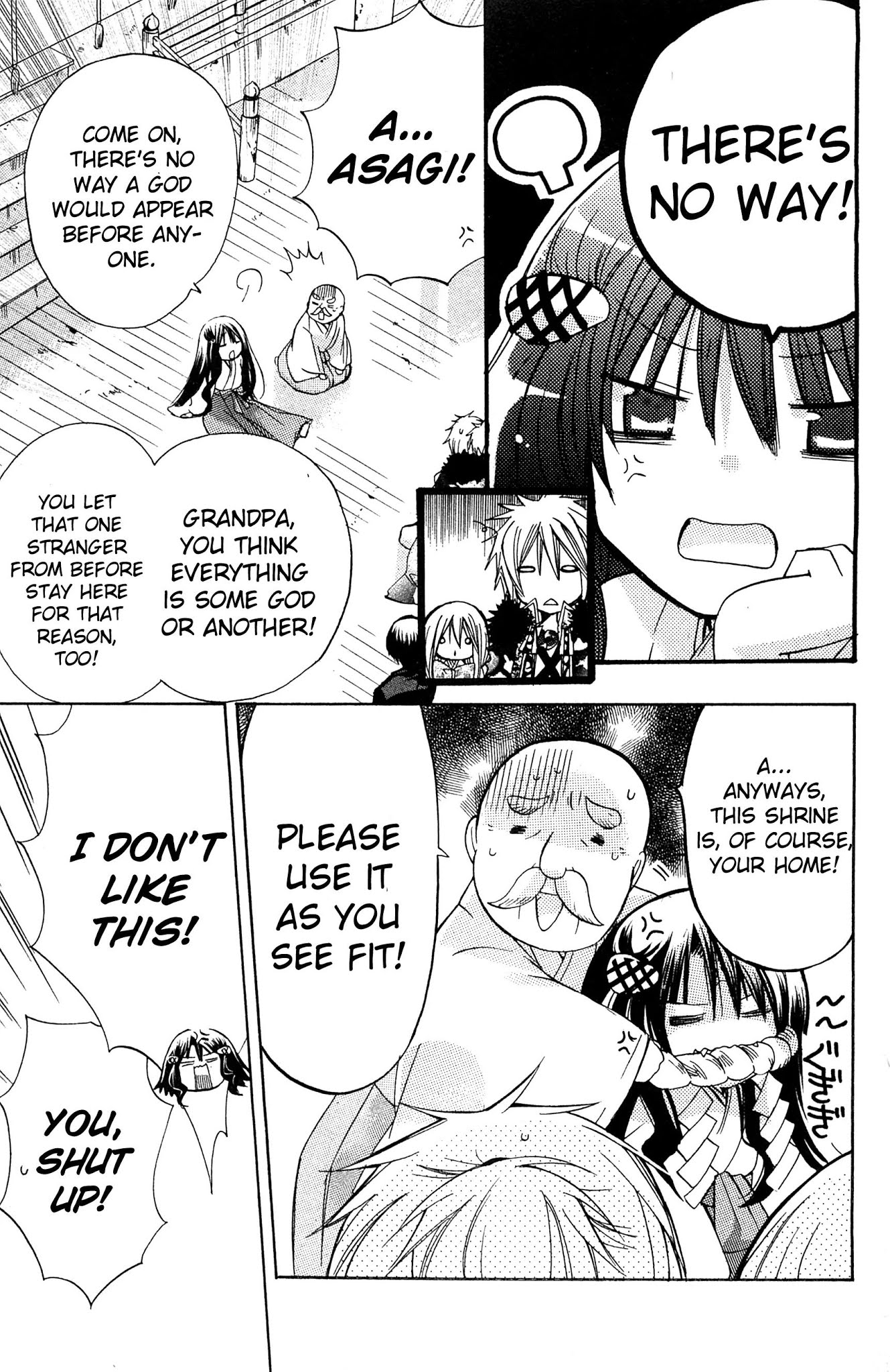 Kamikami Kaeshi Chapter 3 page 13 - Chapter 3: The Shrine of the Fire God