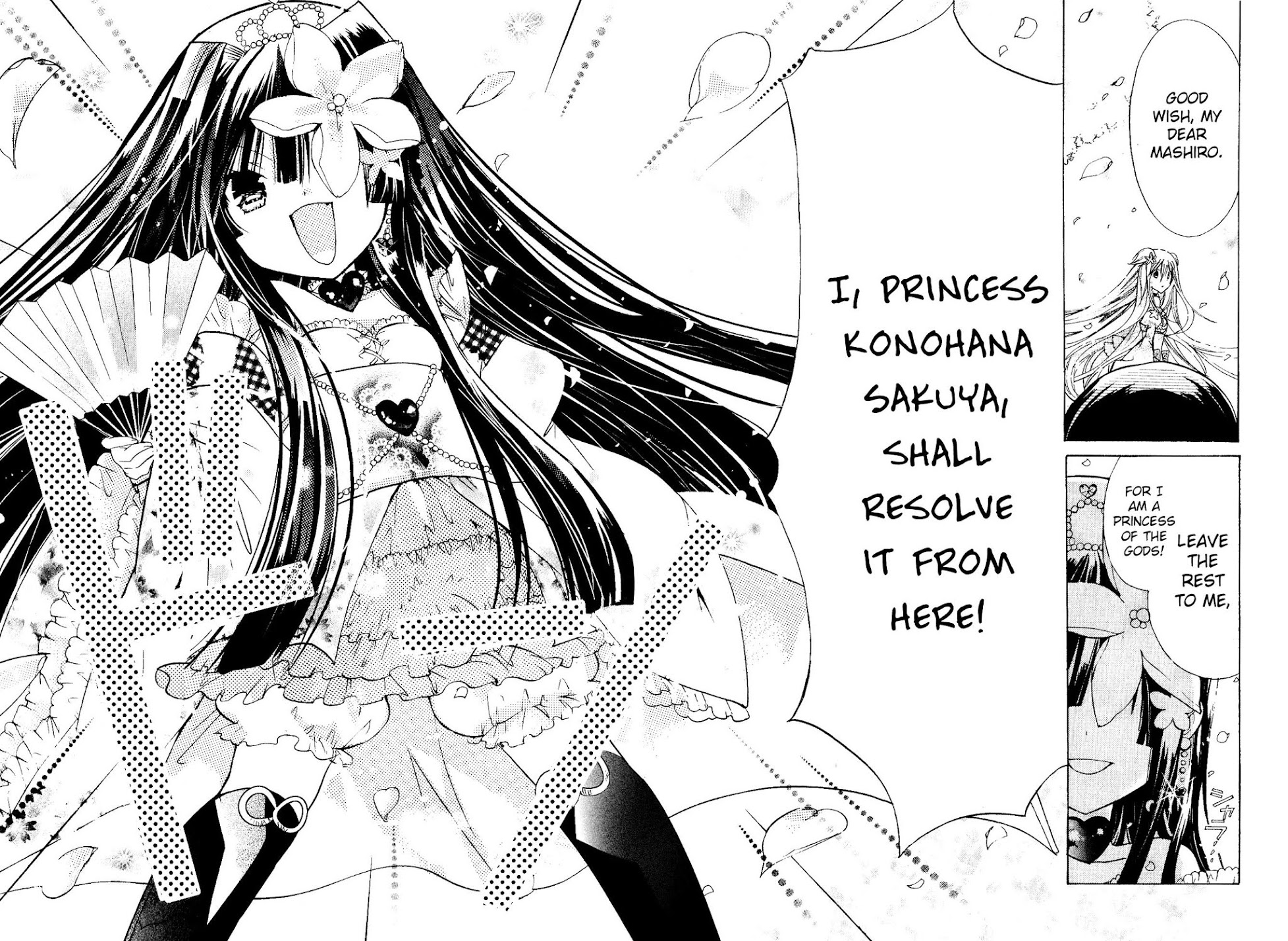 Kamikami Kaeshi Chapter 7 page 38 - Chapter 7: The Cherry Blossom Princess