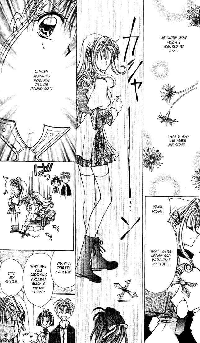 Kamikaze Kaitou Jeanne Chapter 4 page 10 - Chapter 4 : God, the Rosary, and a Wish