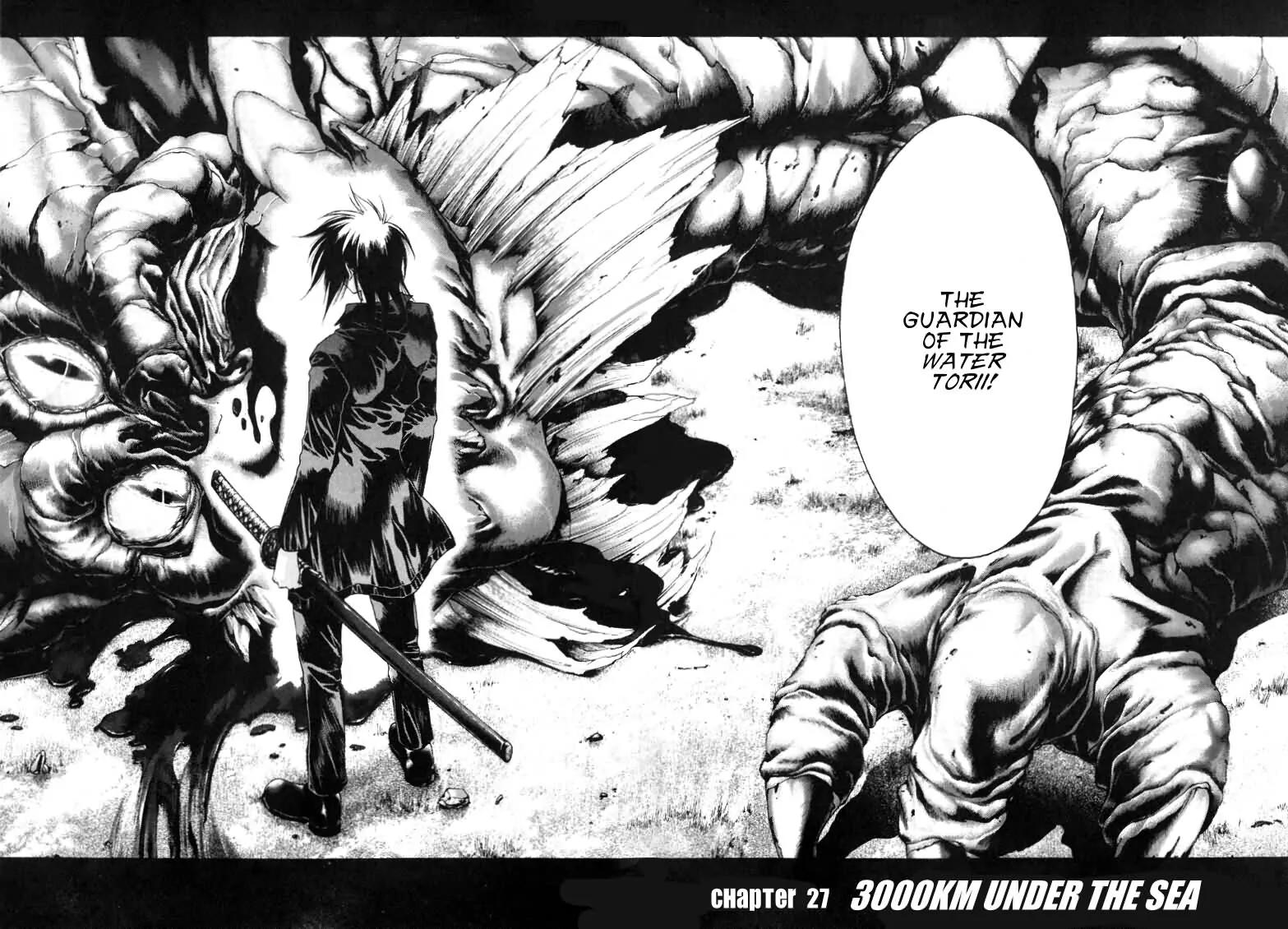 Kamikaze Chapter 27 page 1 - Chapter 27: 3000km Under The Sea