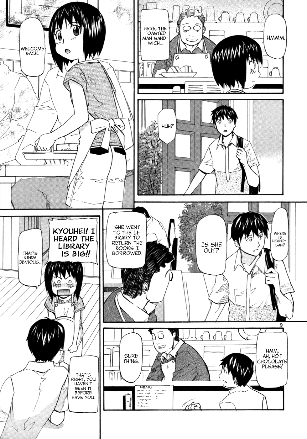 Kamisama Dolls Chapter 20 page 11 - Chapter 20: The Library's Scenery