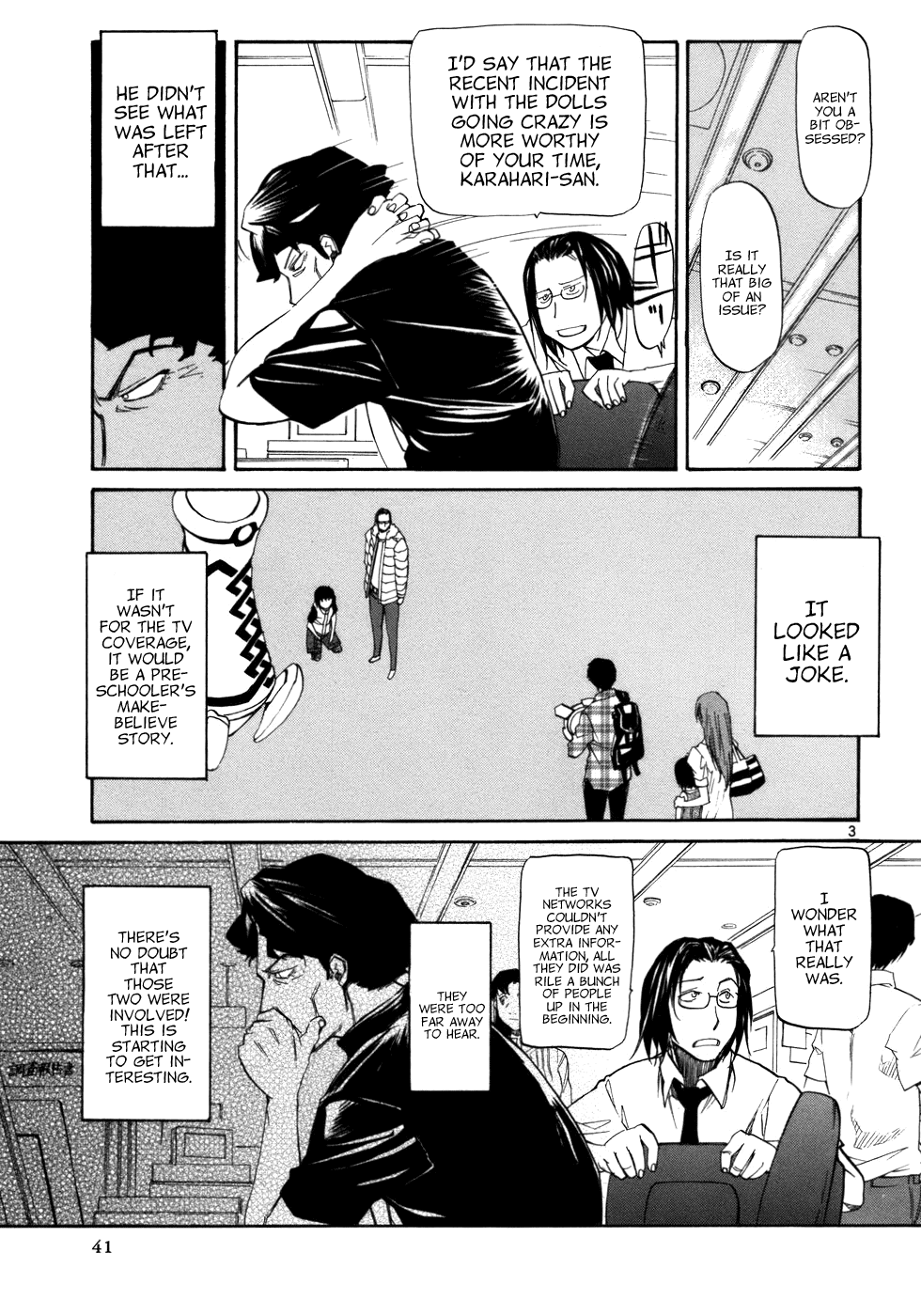 Kamisama Dolls Chapter 20 page 5 - Chapter 20: The Library's Scenery