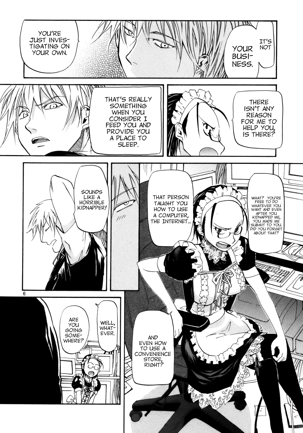 Kamisama Dolls Chapter 20 page 8 - Chapter 20: The Library's Scenery