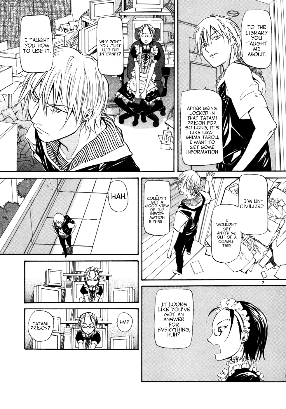 Kamisama Dolls Chapter 20 page 9 - Chapter 20: The Library's Scenery