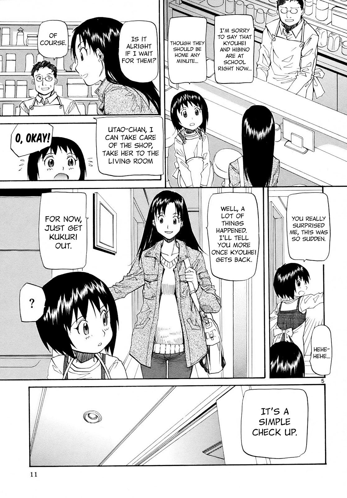 Kamisama Dolls Chapter 25 page 9 - Chapter 25: Moyako's Visit