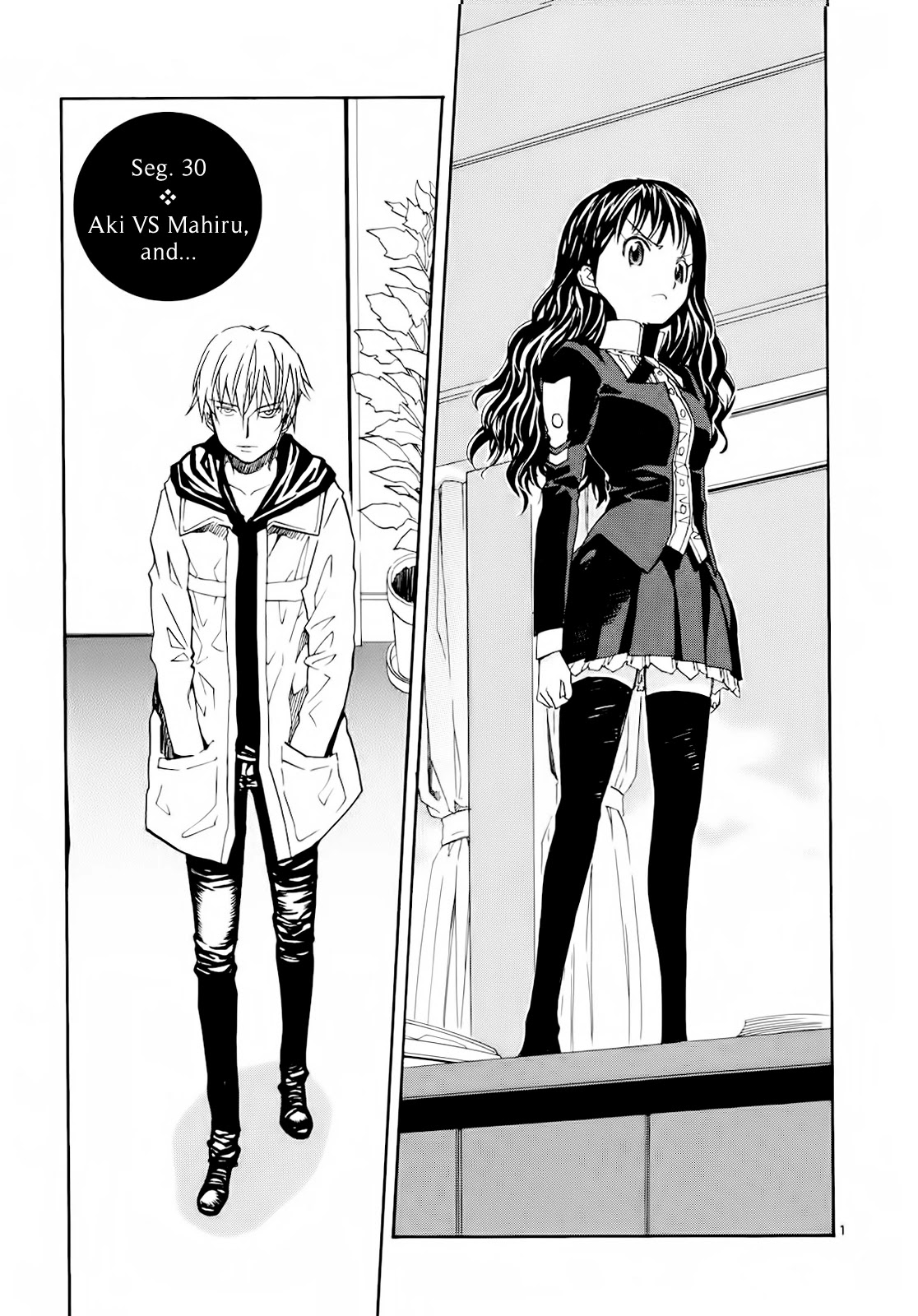 Kamisama Dolls Chapter 30 page 1 - Chapter 30: Aki vs Mahiru, and...