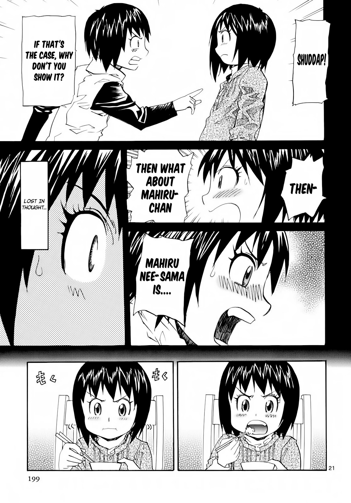 Kamisama Dolls Chapter 30 page 21 - Chapter 30: Aki vs Mahiru, and...