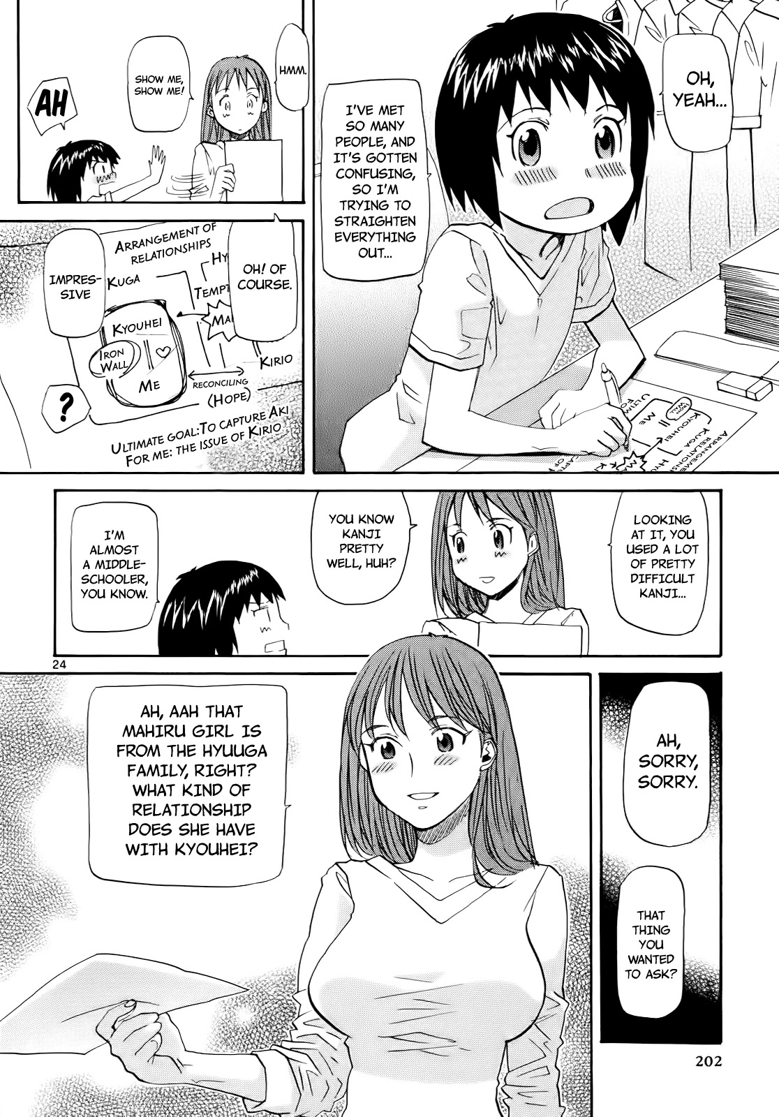 Kamisama Dolls Chapter 30 page 24 - Chapter 30: Aki vs Mahiru, and...