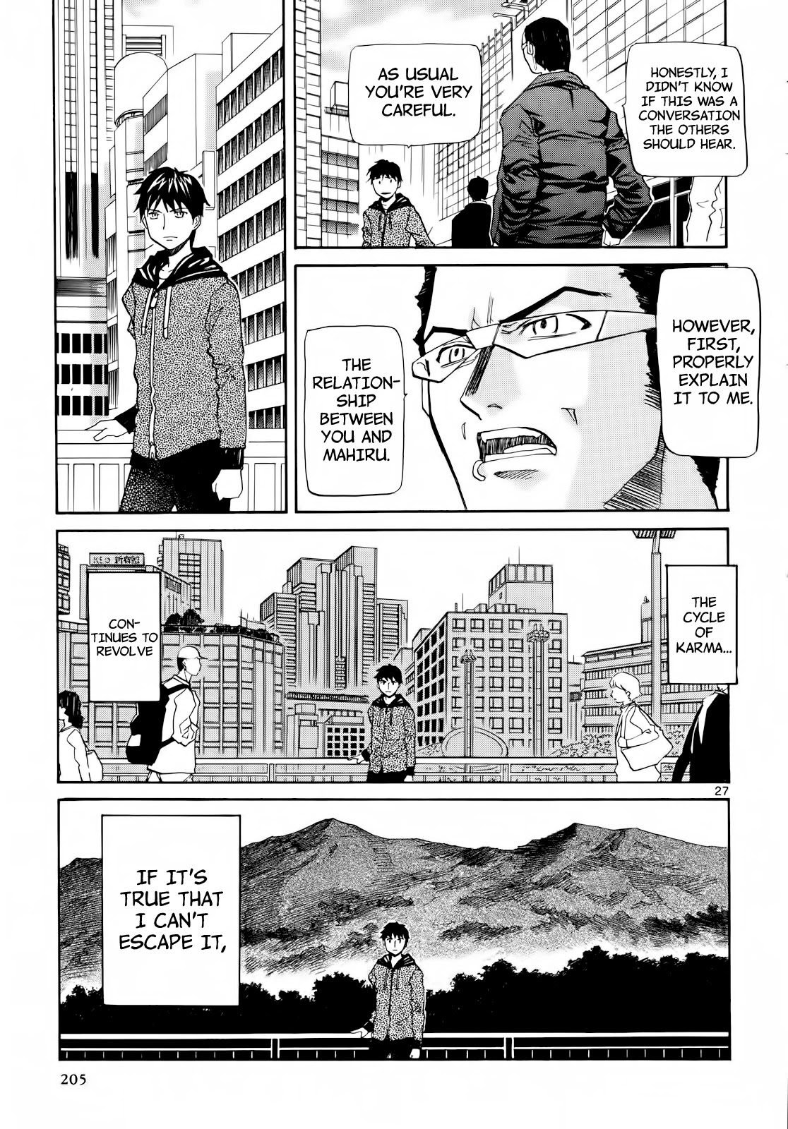Kamisama Dolls Chapter 30 page 27 - Chapter 30: Aki vs Mahiru, and...