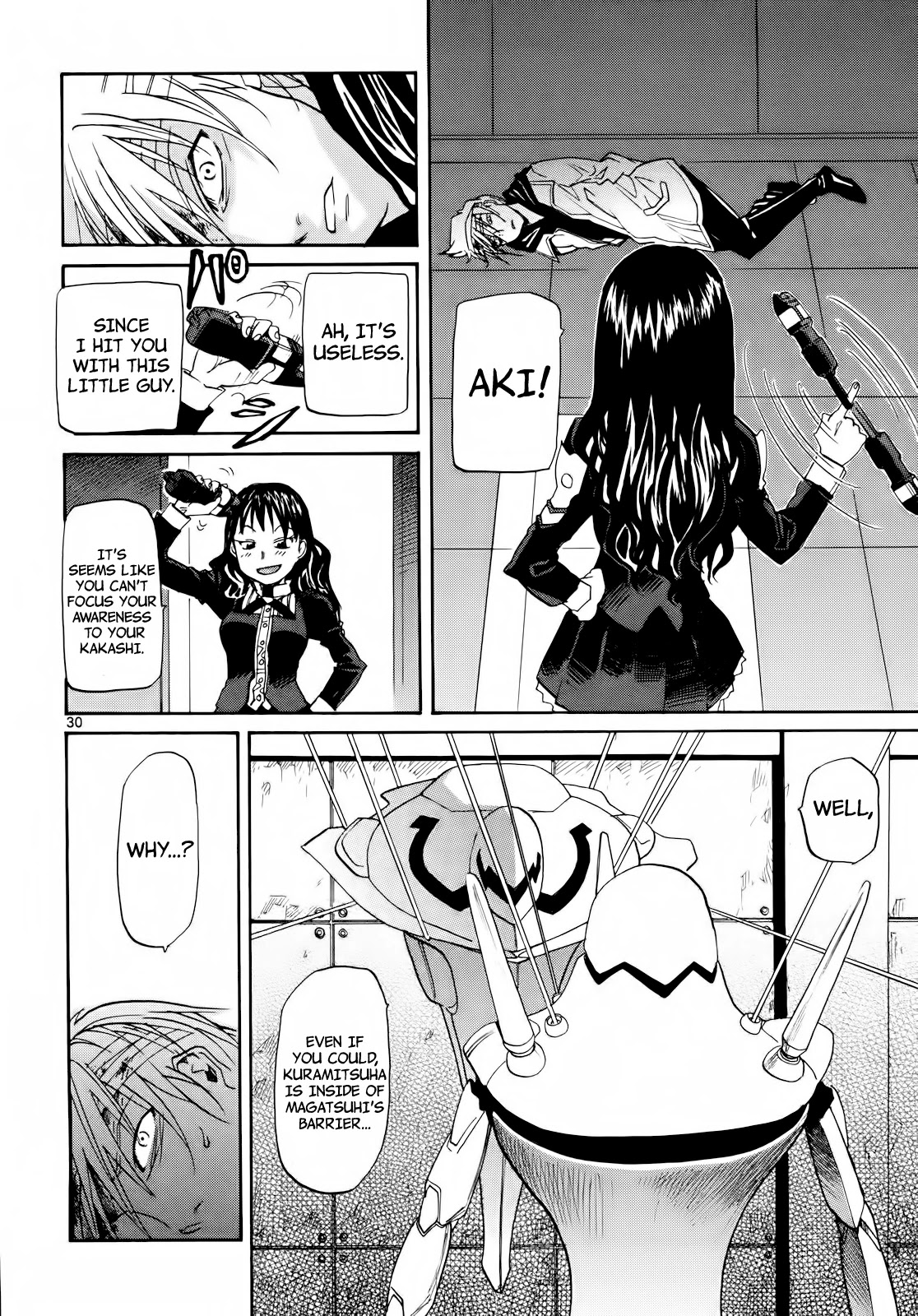 Kamisama Dolls Chapter 30 page 30 - Chapter 30: Aki vs Mahiru, and...