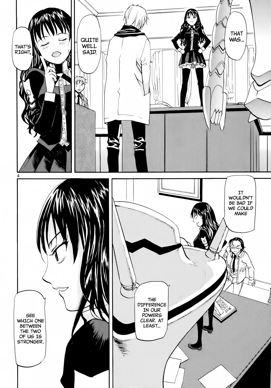 Kamisama Dolls Chapter 30 page 4 - Chapter 30: Aki vs Mahiru, and...