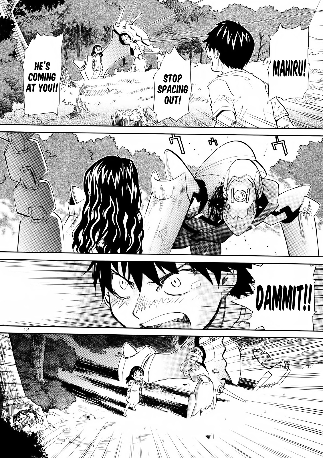 Kamisama Dolls Chapter 32 page 12 - Chapter 32: The Forest Battle