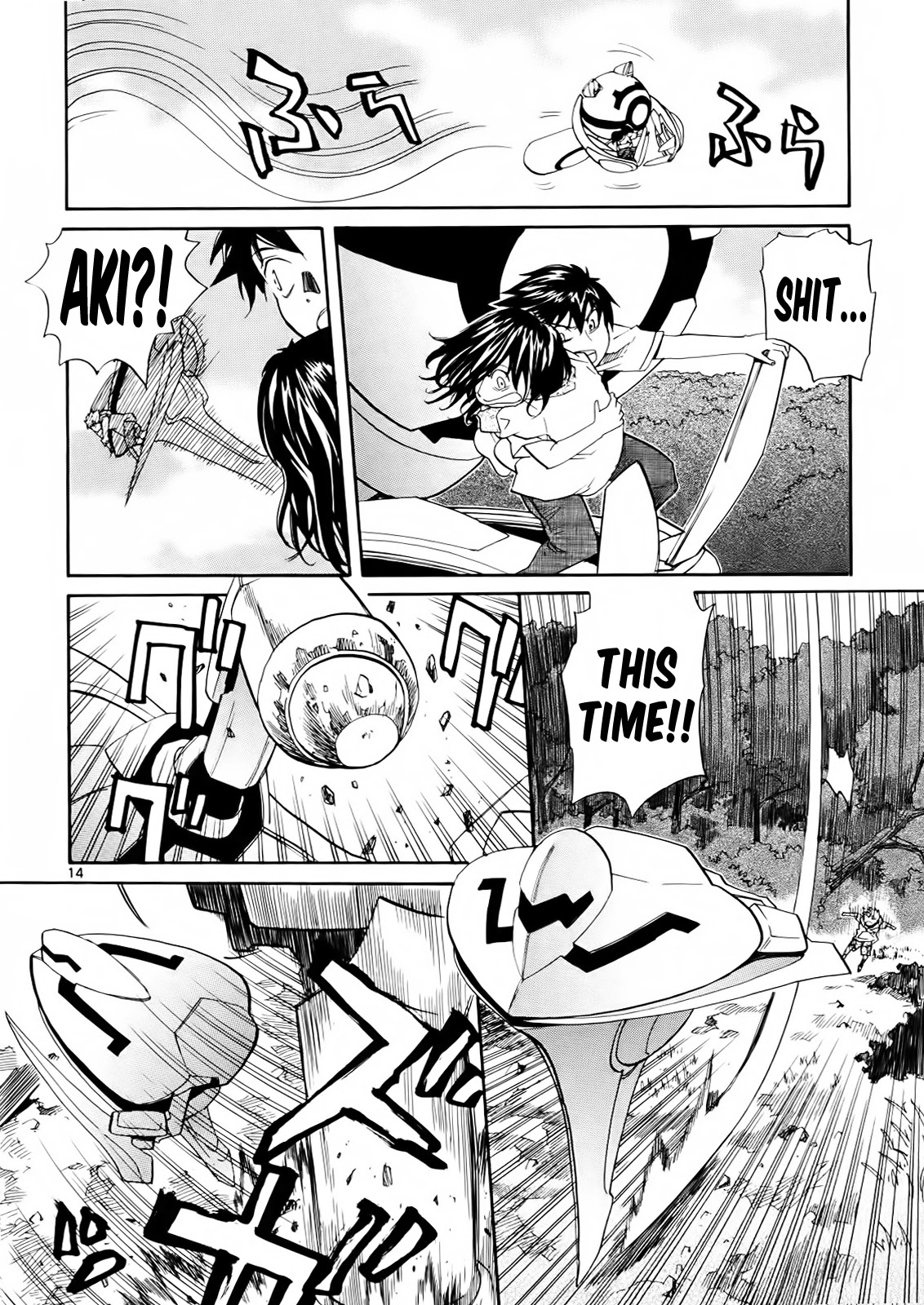 Kamisama Dolls Chapter 32 page 14 - Chapter 32: The Forest Battle
