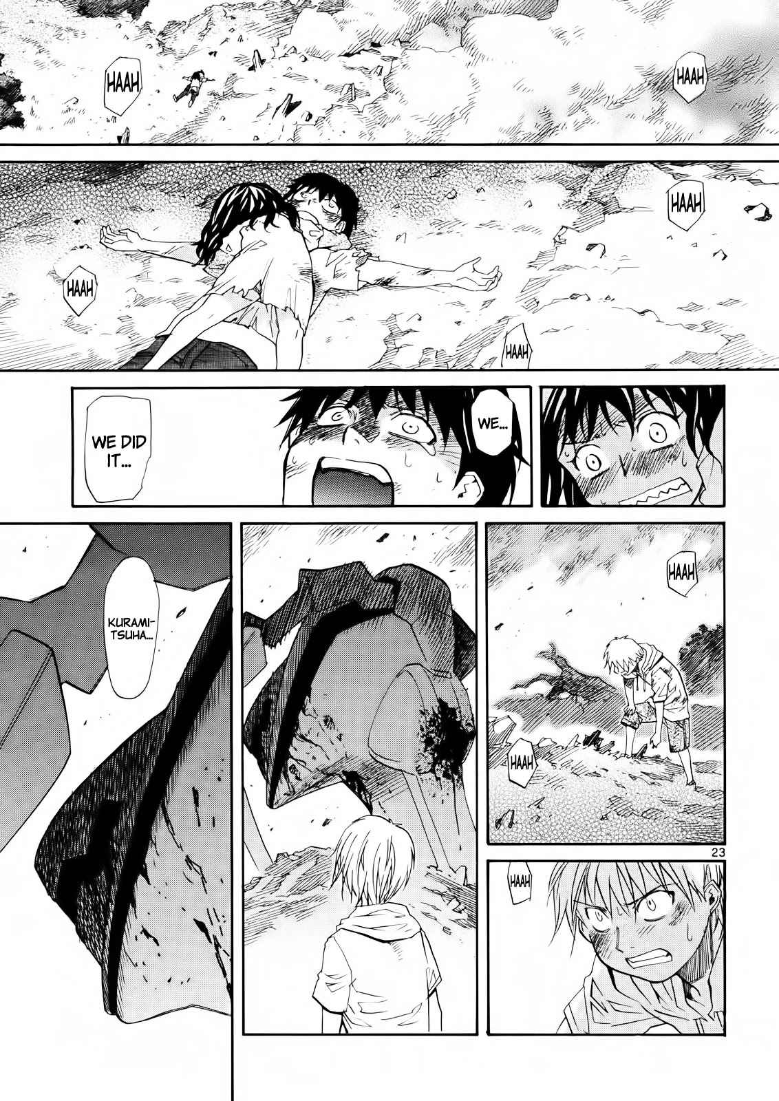 Kamisama Dolls Chapter 32 page 23 - Chapter 32: The Forest Battle