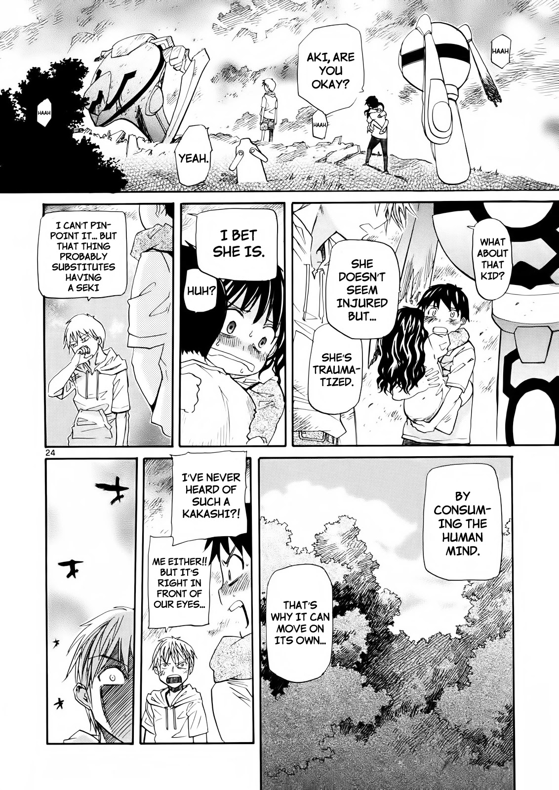 Kamisama Dolls Chapter 32 page 24 - Chapter 32: The Forest Battle