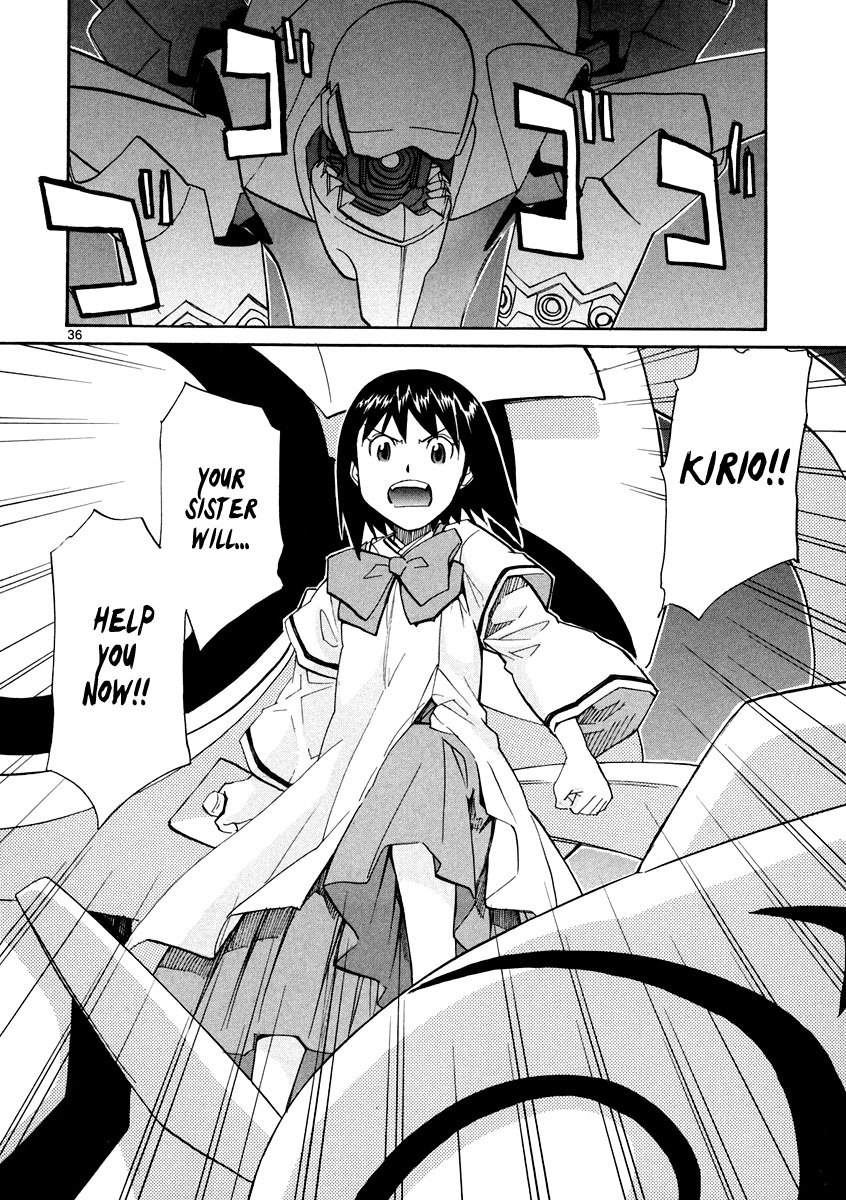 Kamisama Dolls Chapter 56 page 37 - Chapter 56: Aki and Moyako