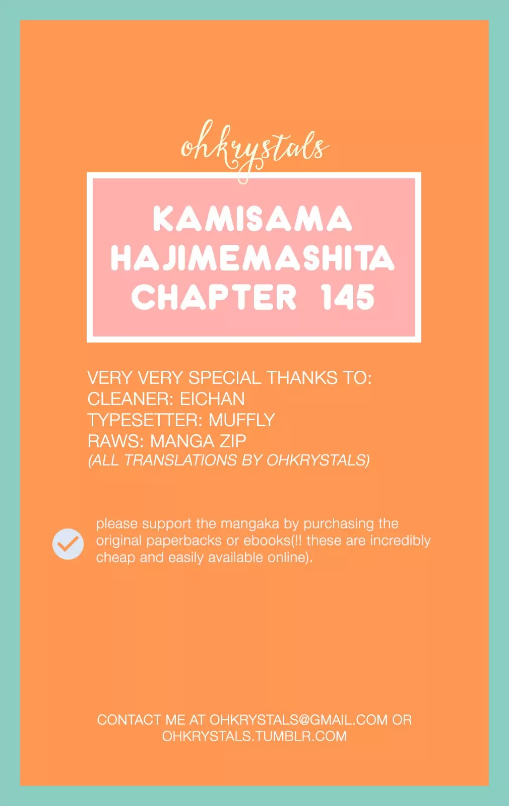 Kamisama Hajimemashita Chapter 145 page 1 - Chapter 145