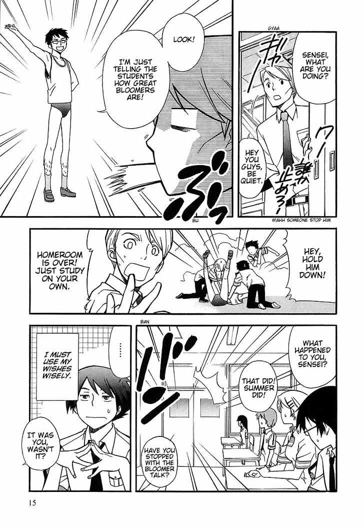 Kamisama Kazoku Chapter 1 page 17 - Chapter 1 : Bloomers Omedetou