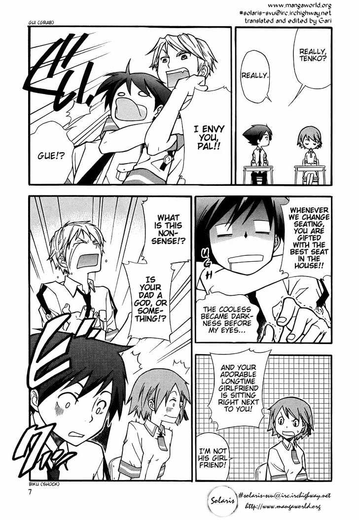 Kamisama Kazoku Chapter 1 page 9 - Chapter 1 : Bloomers Omedetou