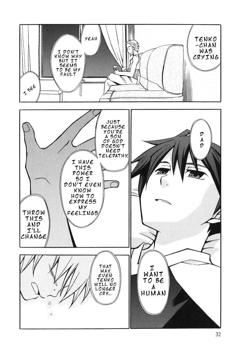 Kamisama Kazoku Chapter 7 page 35 - Chapter 7: HUMAN