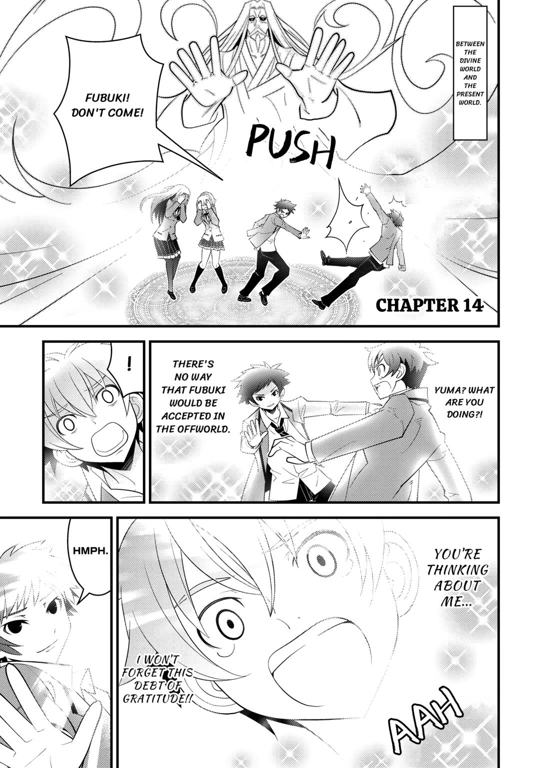 Kamisama Ni Kago 2 Nin Bun Moraimashita Chapter 14 page 1 - Chapter 14