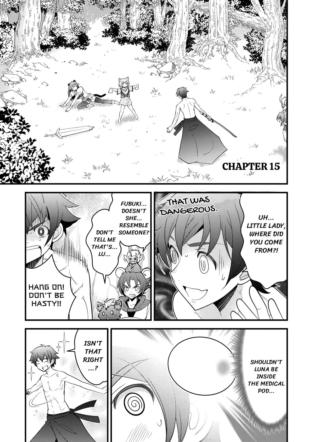 Kamisama Ni Kago 2 Nin Bun Moraimashita Chapter 15 page 1 - Chapter 15
