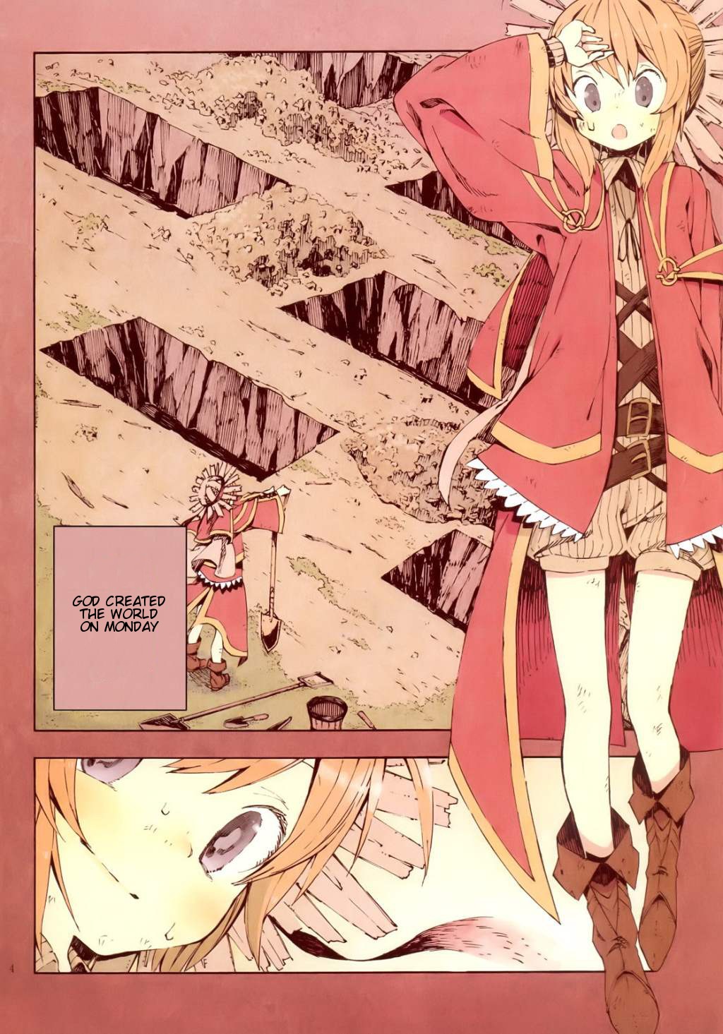Kamisama no Inai Nichiyoubi Chapter 1 page 3 - Chapter 1: The People of Sunday