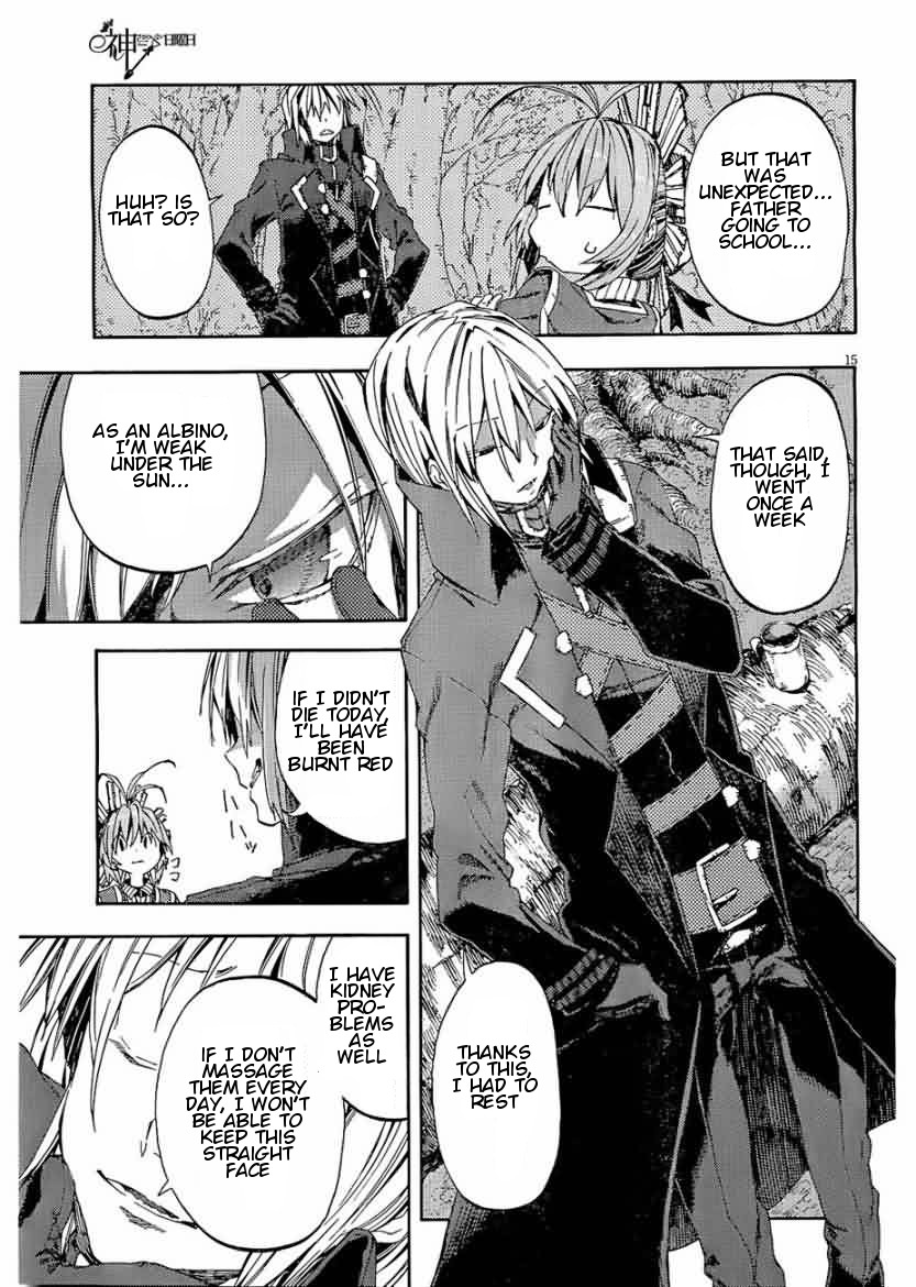 Kamisama no Inai Nichiyoubi Chapter 12 page 15 - Chapter 12: Test Me, Birth and Honor (II)