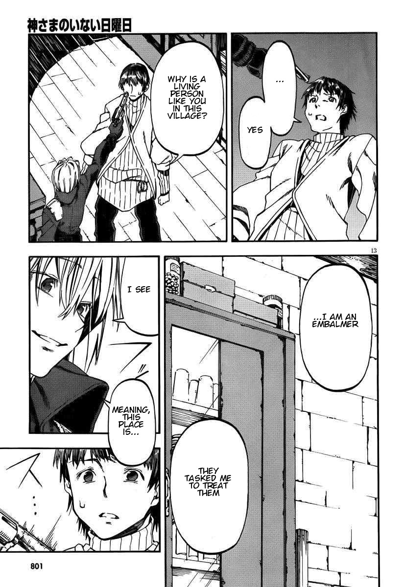 Kamisama no Inai Nichiyoubi Chapter 22 page 14 - Chapter 22: Memories I