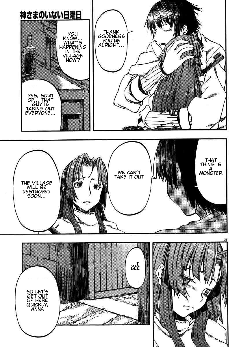 Kamisama no Inai Nichiyoubi Chapter 22 page 22 - Chapter 22: Memories I