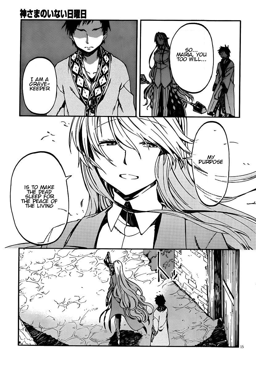 Kamisama no Inai Nichiyoubi Chapter 25 page 15 - Chapter 25: Memories IV