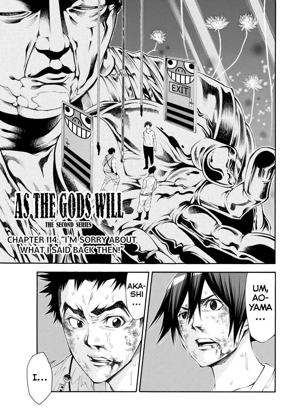 Kamisama no Iutoori Ni Chapter 114 page 1 - Chapter 114: "I'm Sorry About What I Said Back Then!"