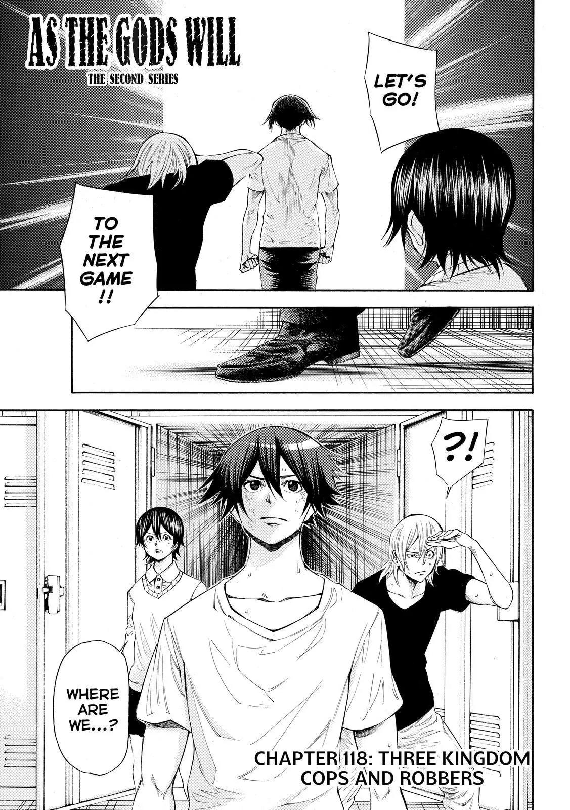 Kamisama no Iutoori Ni Chapter 118 page 1 - Chapter 118: Three Kingdom Cops and Robbers