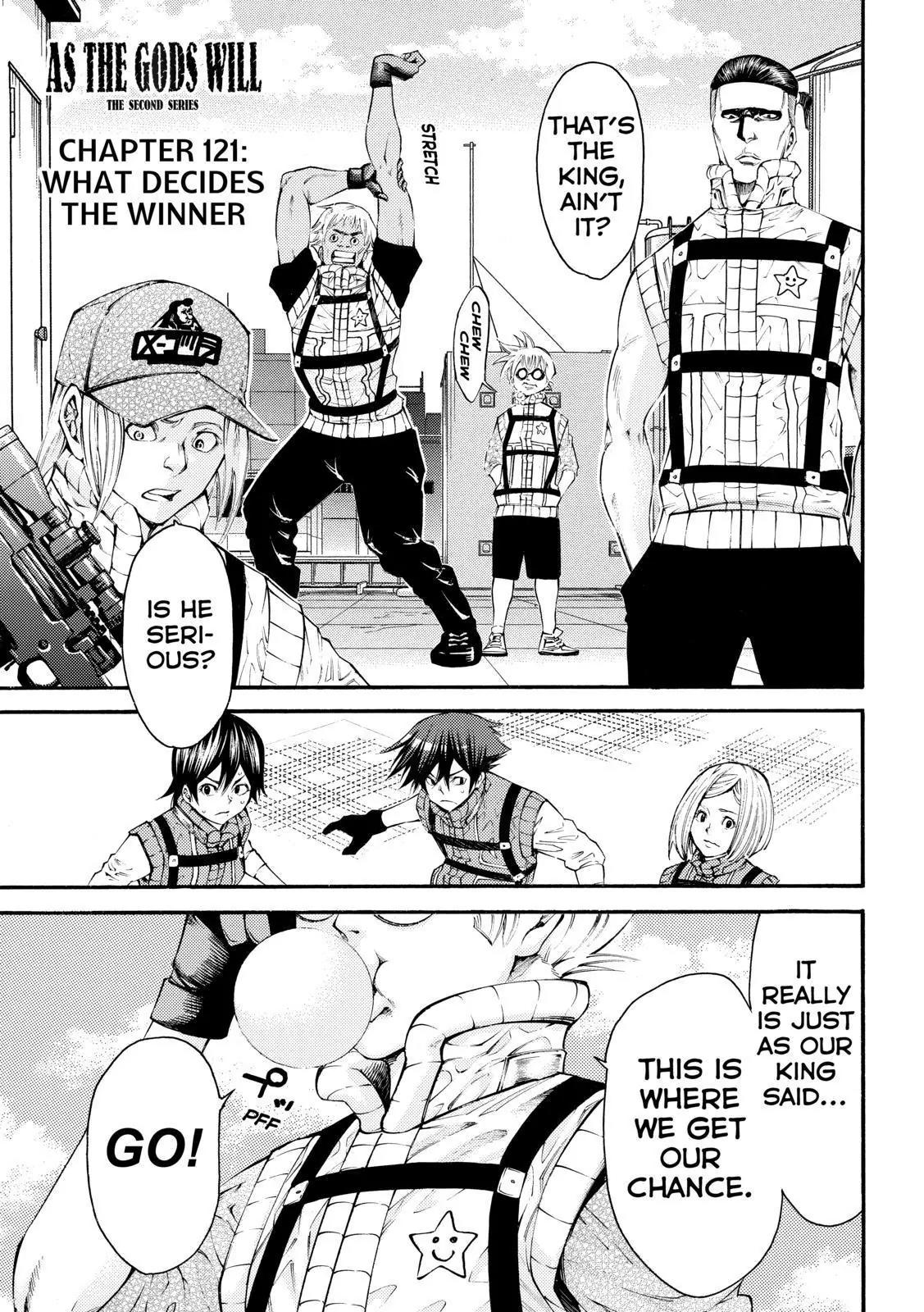 Kamisama no Iutoori Ni Chapter 121 page 1 - Chapter 121: What Decides The Winner