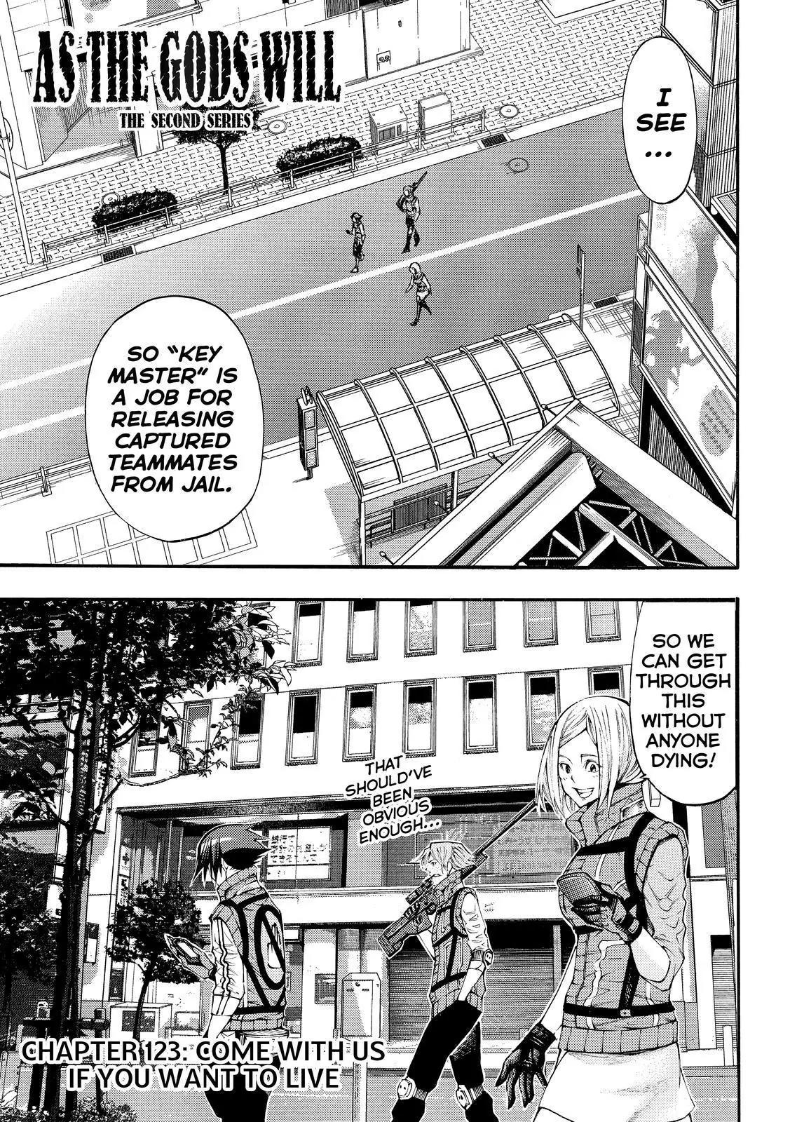 Kamisama no Iutoori Ni Chapter 123 page 1 - Chapter 123: Come With Us If You Want to Live