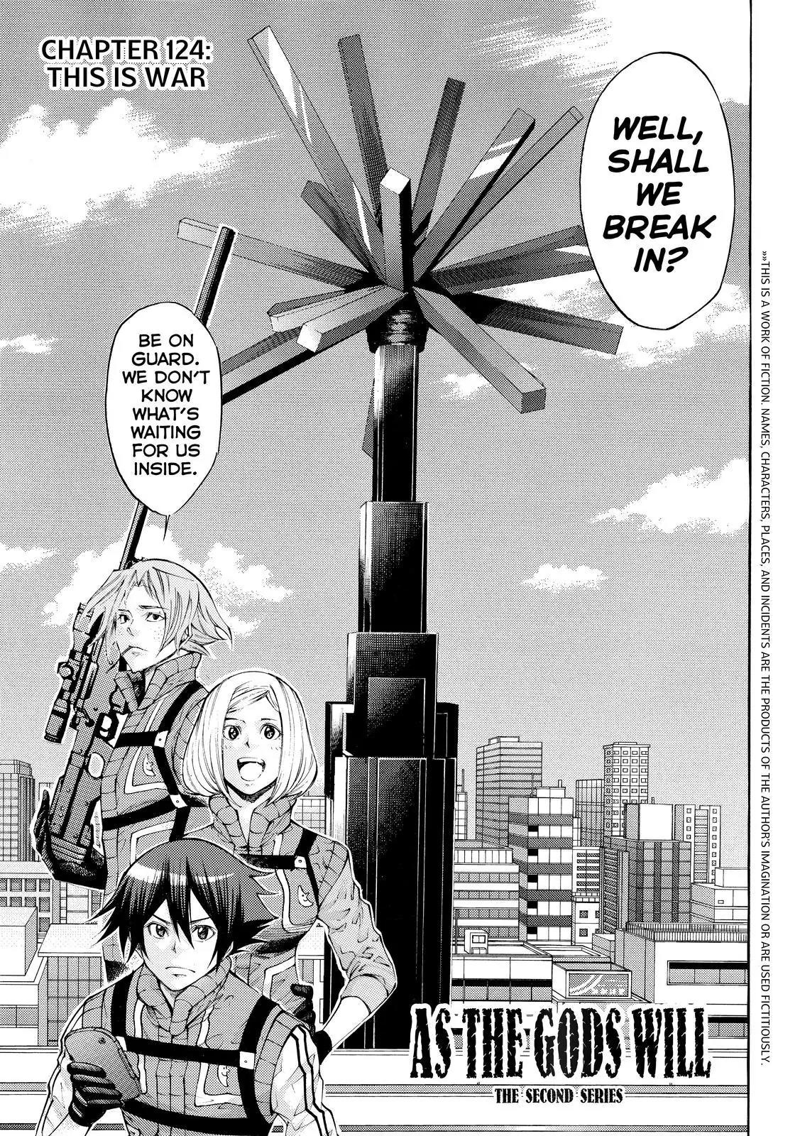 Kamisama no Iutoori Ni Chapter 124 page 1 - Chapter 124: This is War