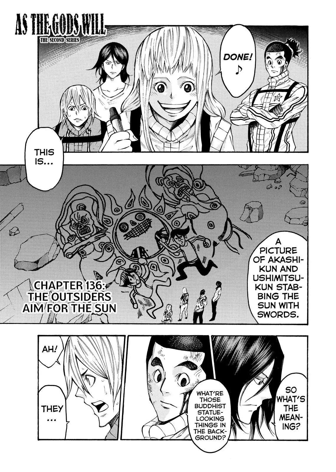 Kamisama no Iutoori Ni Chapter 136 page 1 - Chapter 136: The Outsiders Aim For The Sun