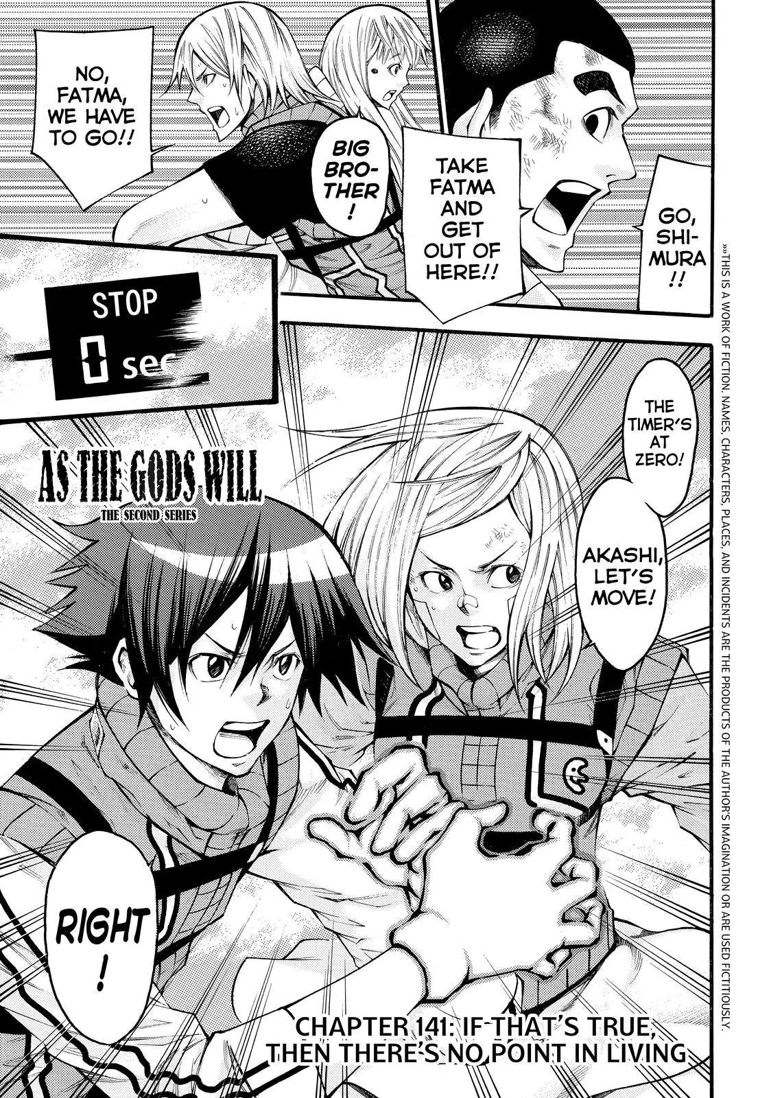 Kamisama no Iutoori Ni Chapter 141 page 1 - Chapter 141: If That's True, Then There's No Point In living