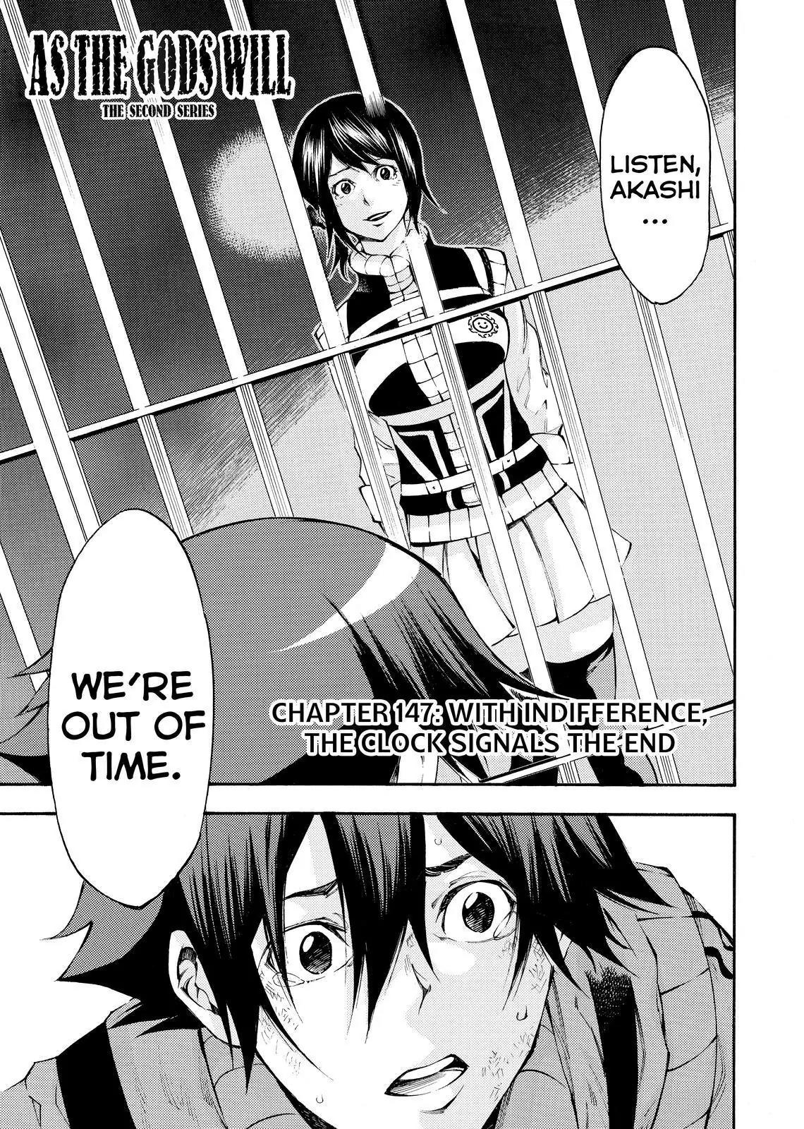 Kamisama no Iutoori Ni Chapter 147 page 1 - Chapter 147: With Indifference The Clock Signals The End