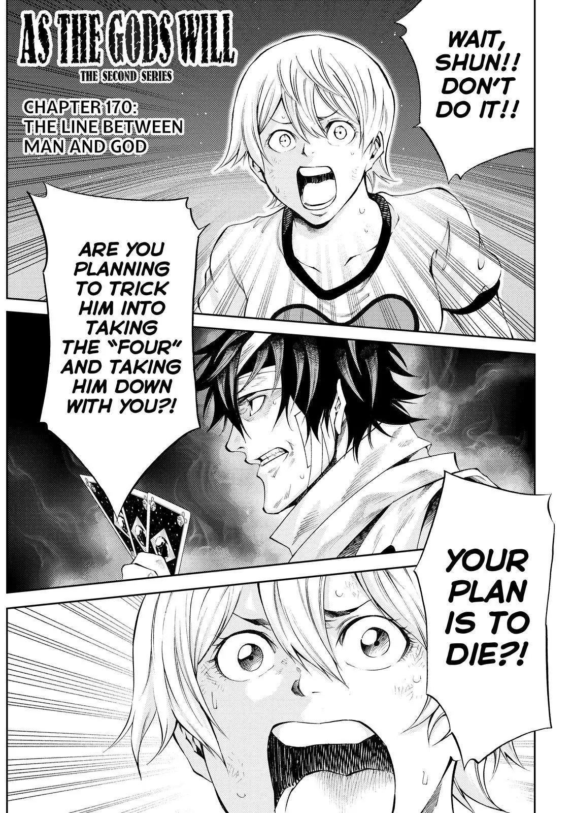 Kamisama no Iutoori Ni Chapter 170 page 1 - Chapter 170: The Line Between Man and God
