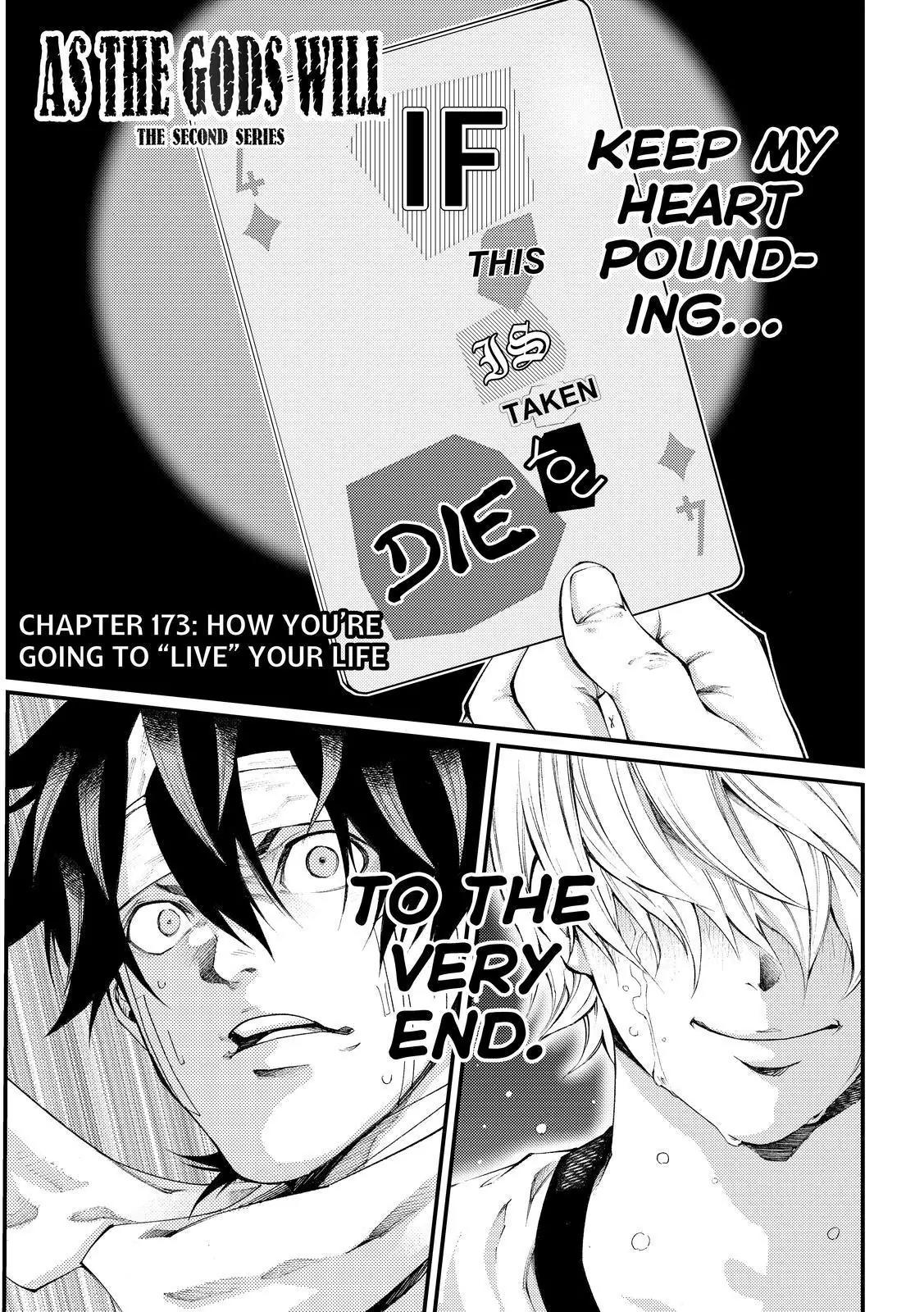 Kamisama no Iutoori Ni Chapter 173 page 1 - Chapter 173: How You're Going To "Live" Your Life