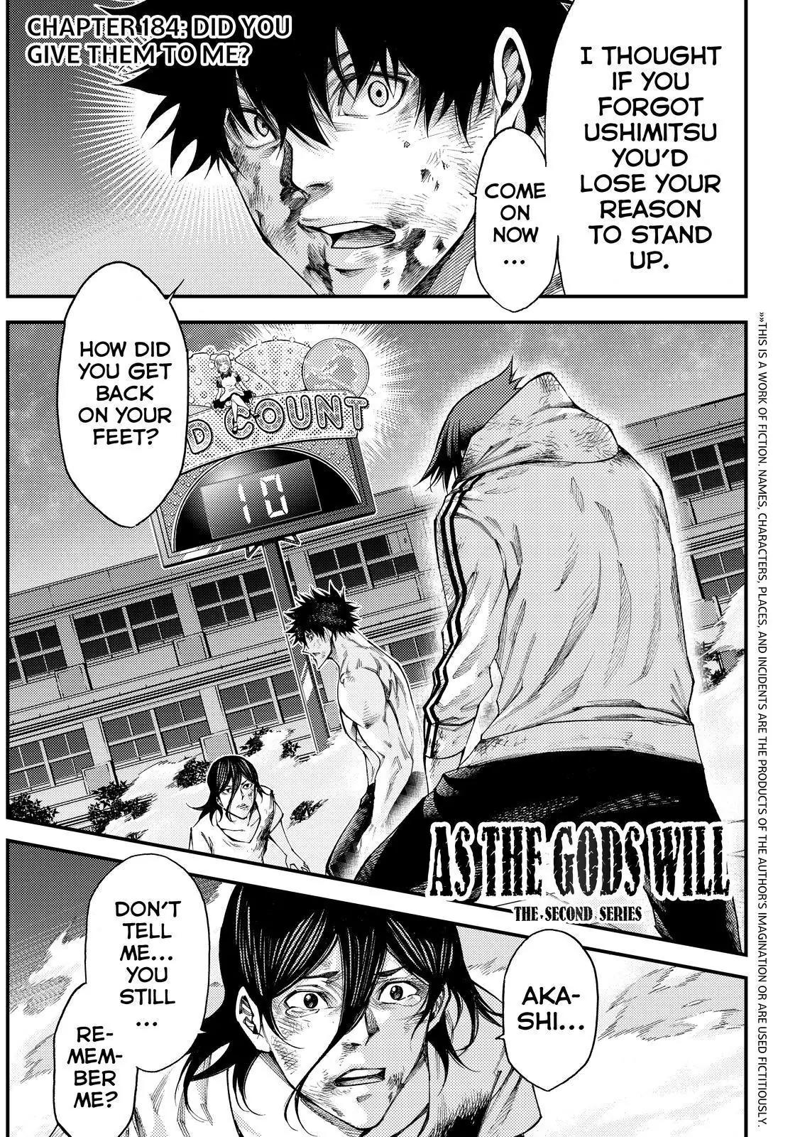 Kamisama no Iutoori Ni Chapter 184 page 1 - Chapter 184: Did You Give Them To Me?