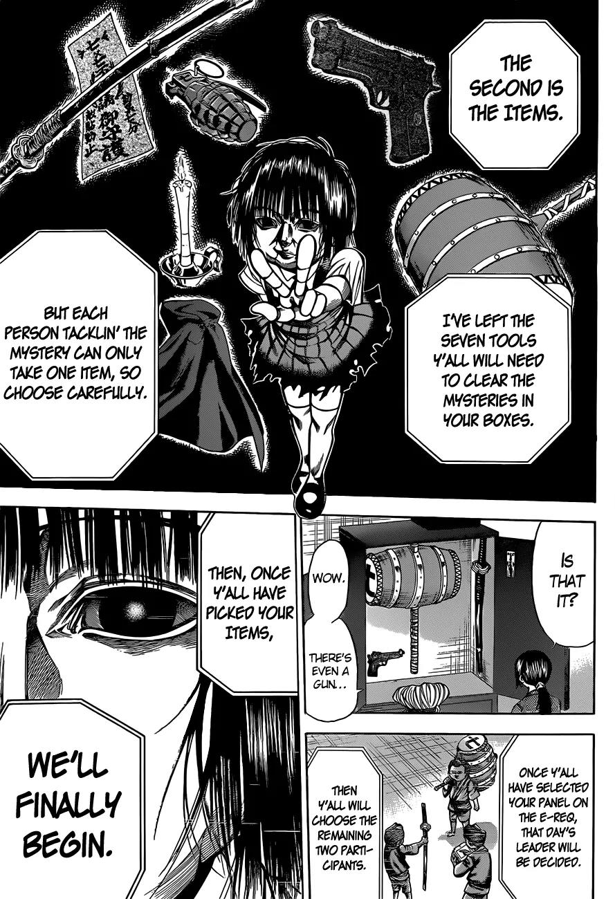 Kamisama no Iutoori Ni Chapter 25 page 15 - Chapter 25: The Seven X Seven Mysteries of the School