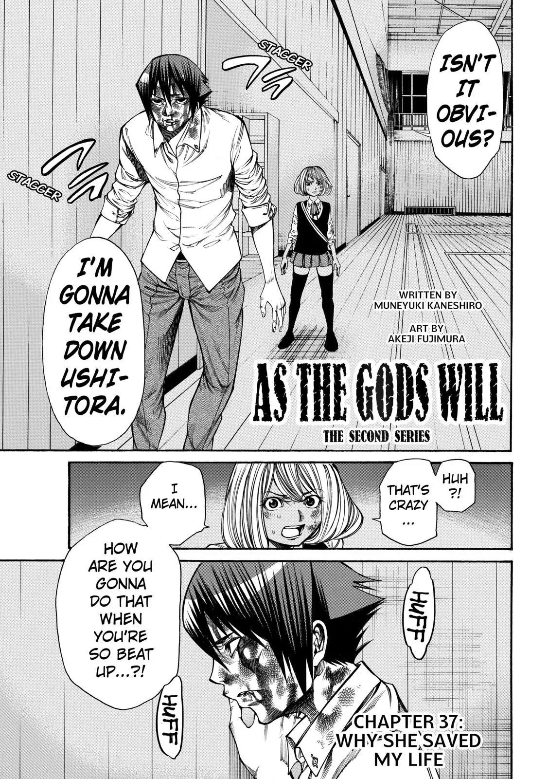 Kamisama no Iutoori Ni Chapter 37 page 1 - Chapter 37 : Why She Saved My Life