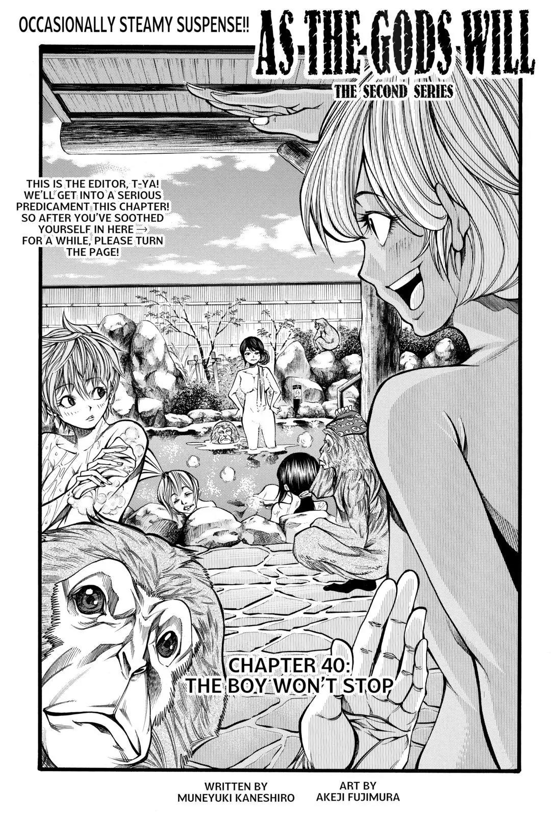 Kamisama no Iutoori Ni Chapter 40 page 1 - Chapter 40 : The Boy Wont Stop