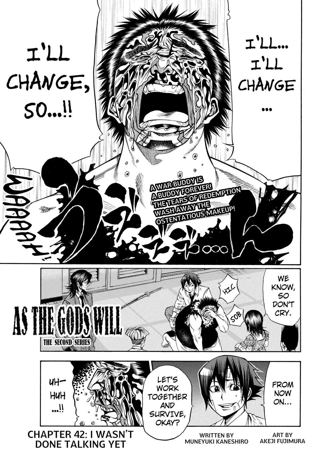 Kamisama no Iutoori Ni Chapter 42 page 1 - Chapter 42 : I Wasnt Done Talking Yet