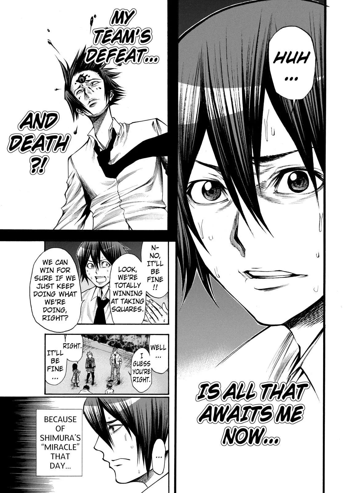 Kamisama no Iutoori Ni Chapter 47 page 17 - Chapter 47: I'll Die Right Here And Now