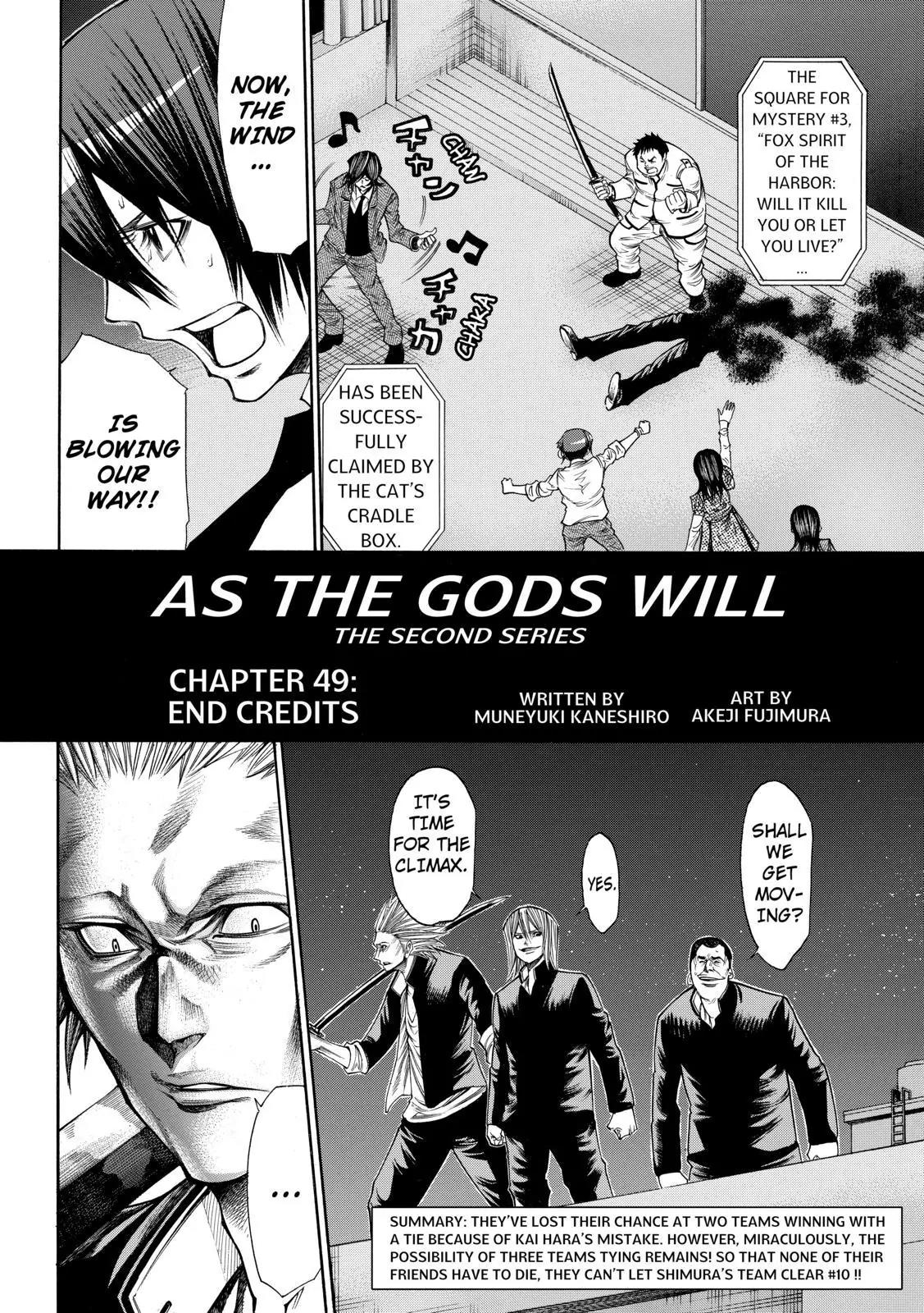 Kamisama no Iutoori Ni Chapter 49 page 2 - Chapter 49: End Credits
