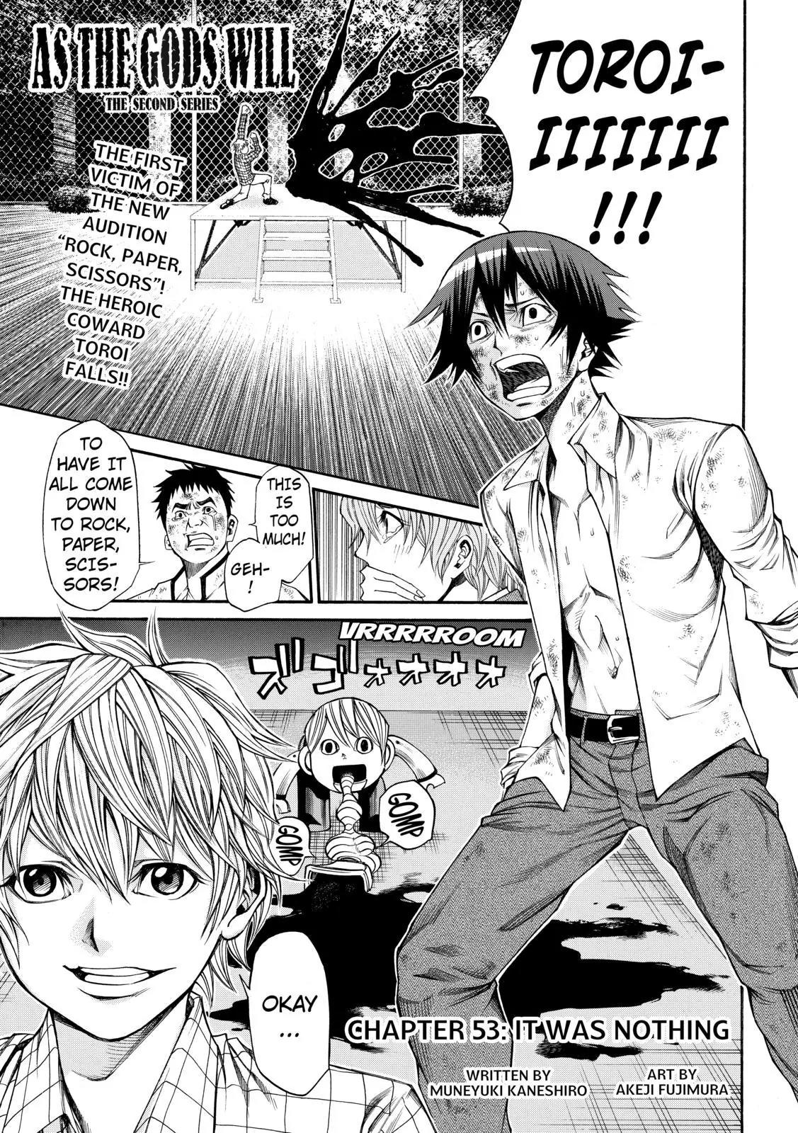Kamisama no Iutoori Ni Chapter 53 page 1 - Chapter 53: It Was Nothing