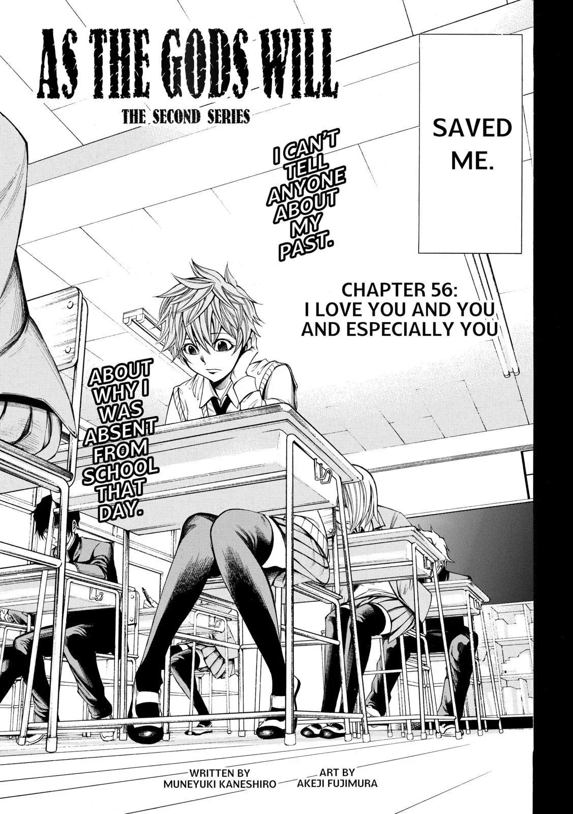 Kamisama no Iutoori Ni Chapter 56 page 3 - Chapter 56: I Love You and You and Especially You